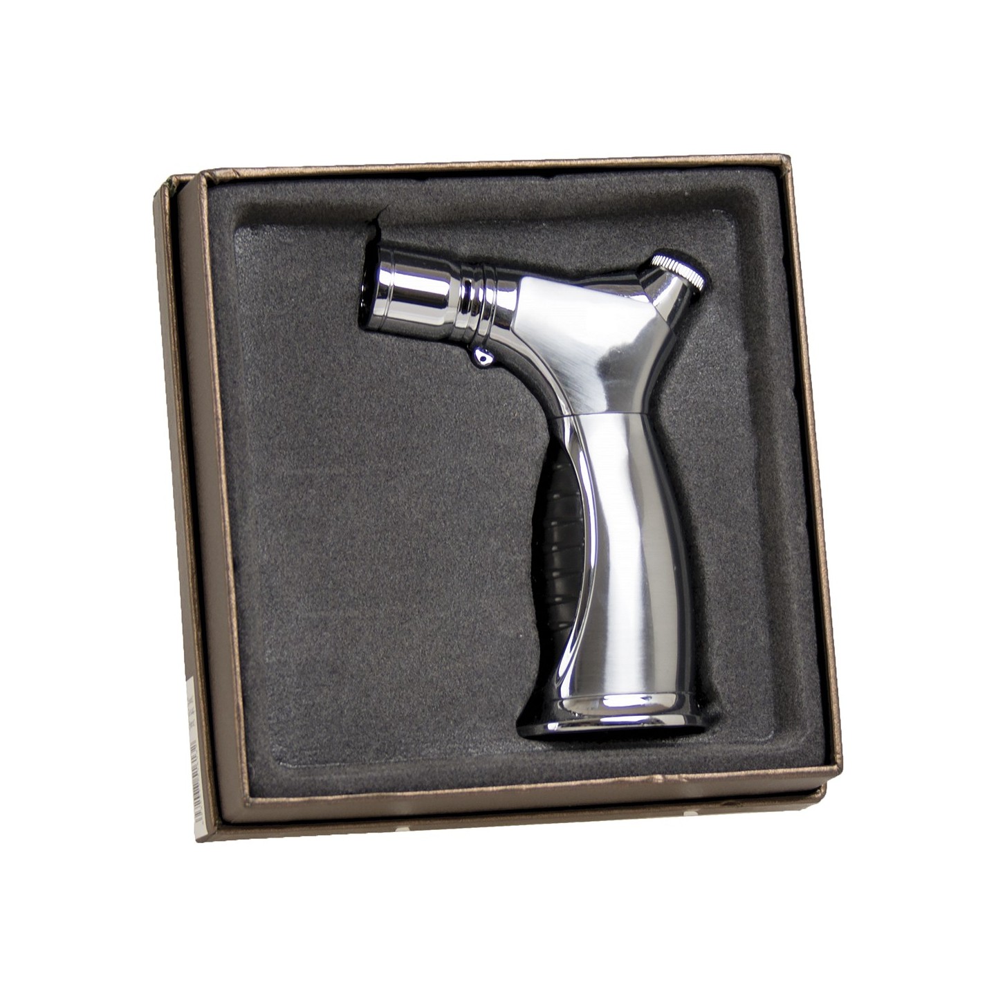 Fujima Micro 3-Torch Flame Lighter Chrome