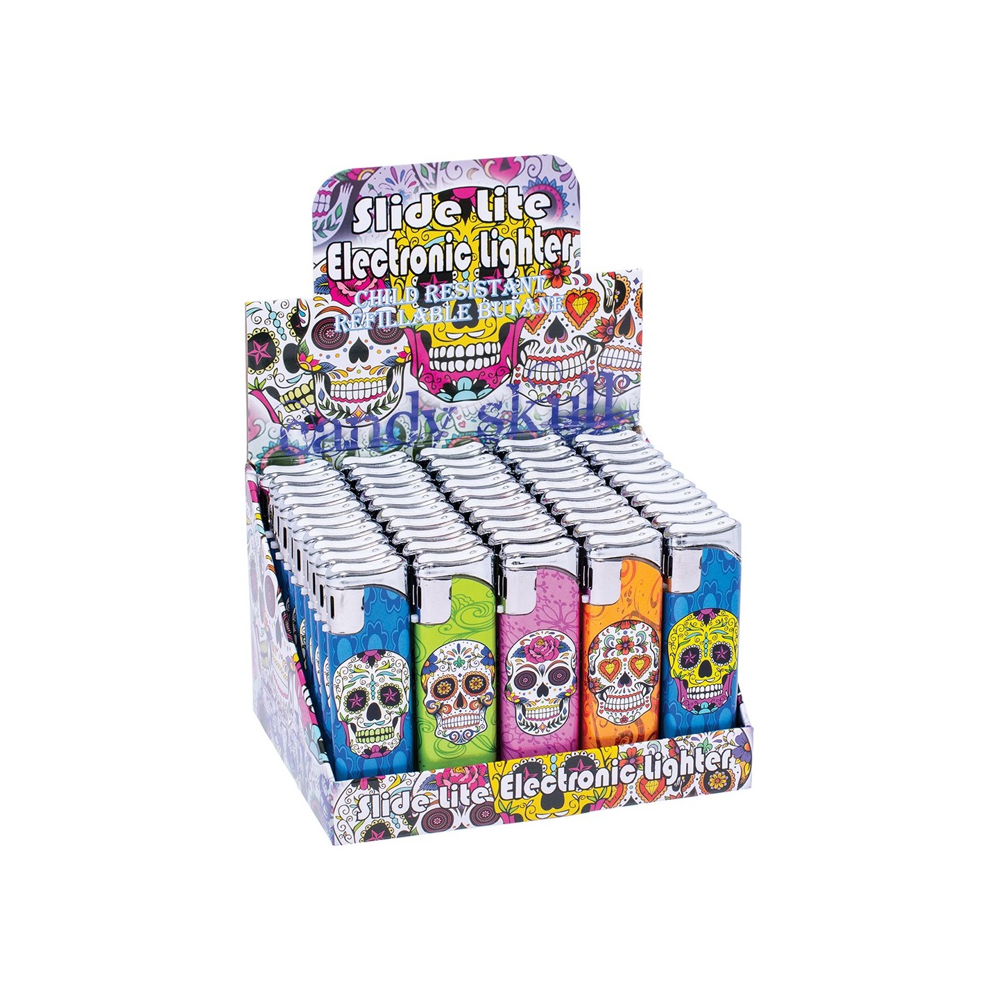 Slide Lite Skull Electric LTR 50CT