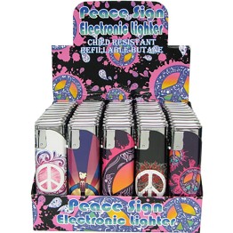 Peace Electronic Lighter 50CT