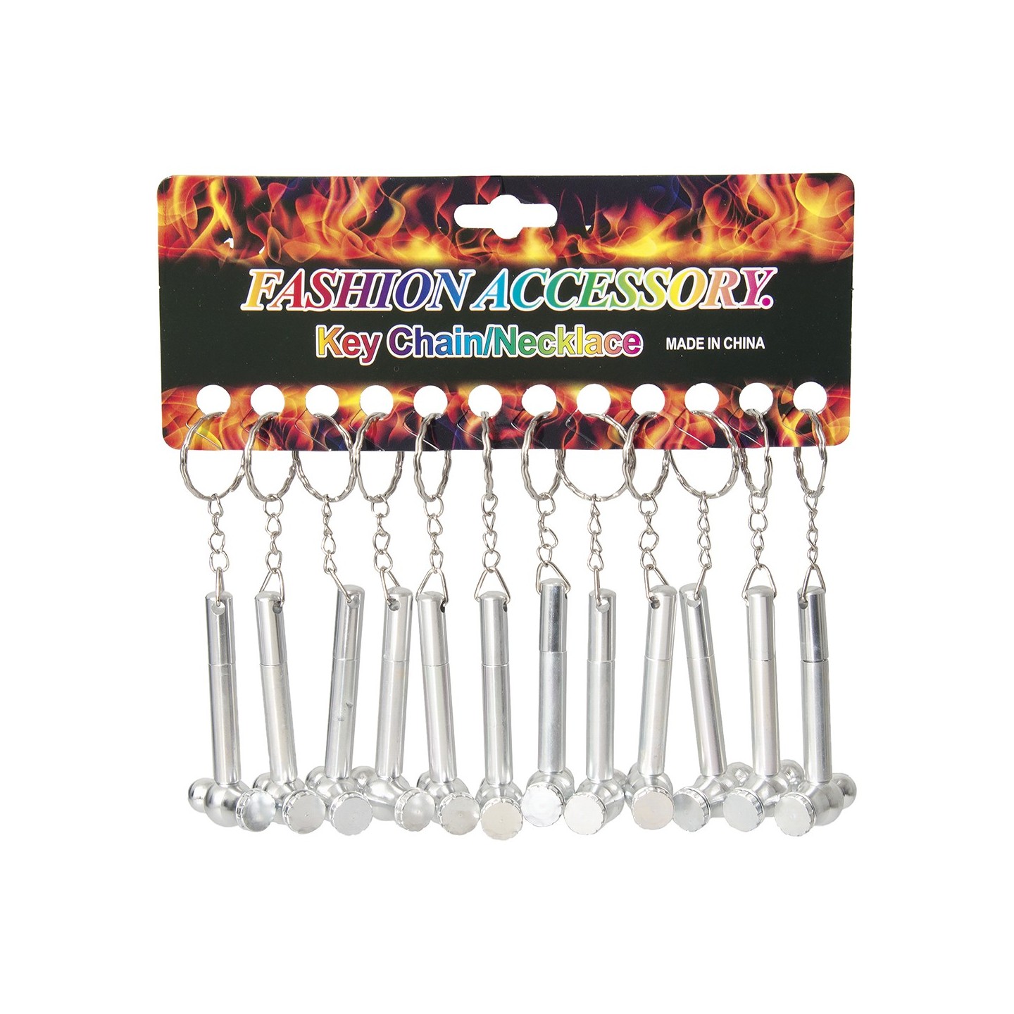 12ct. Hammer Key Chain Pipe (PK17)