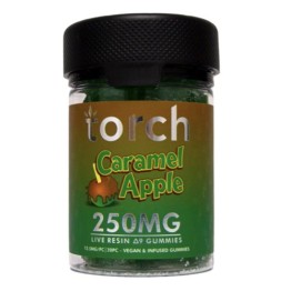 Torch Gummies 250mg Delta 9 Live Resin 6pk