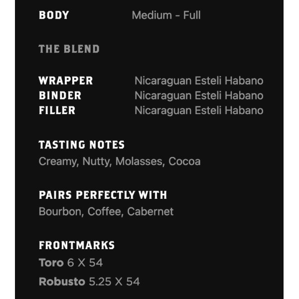 Diesel Esteli Puro 20/BX