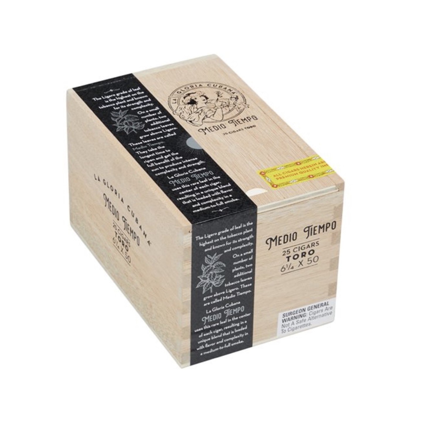 La Gloria Cubana Medio Tiempo Robusto 25/BX