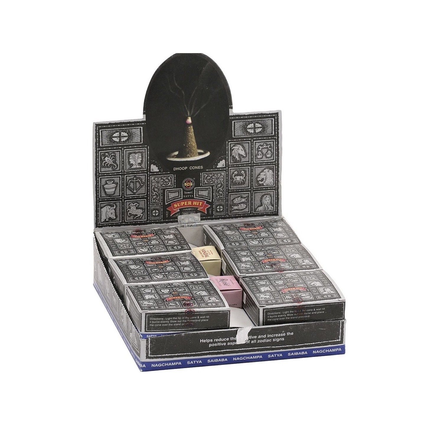 Super Hits Dhoop Cones 12CT