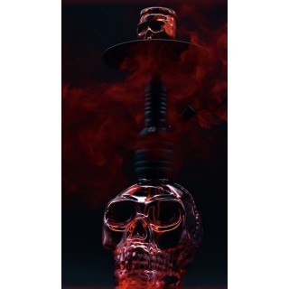 Lais Hookah Skull 1-4 Hose Compatible