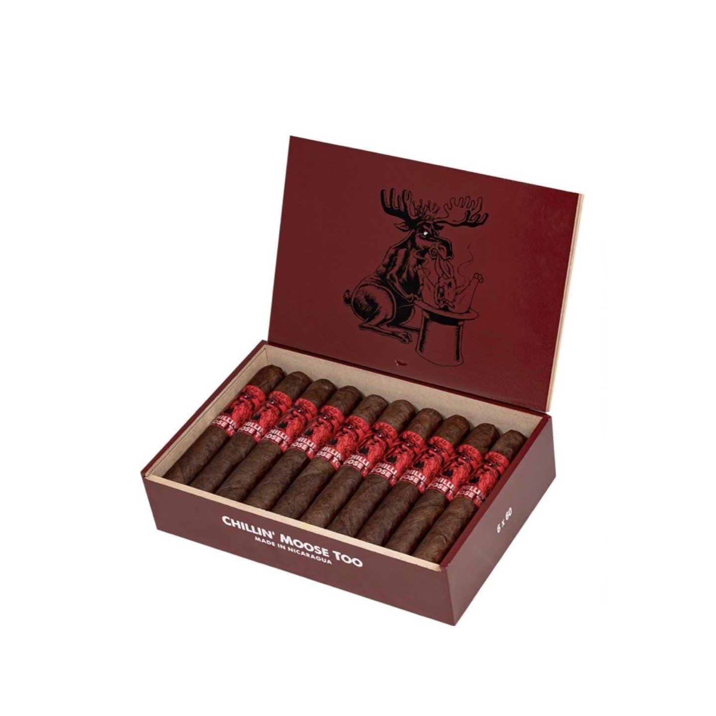 Chillin Moose Too 20/BX (Maroon BX)