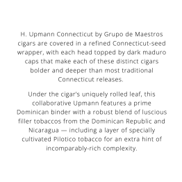 H. UPMANN Connecticut Grupo De Maestros 20/Bx