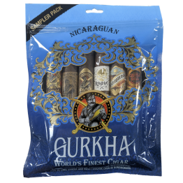 Gurkha Blue Nic Sampler 8 Pouches/ 6 Cigars 48CT