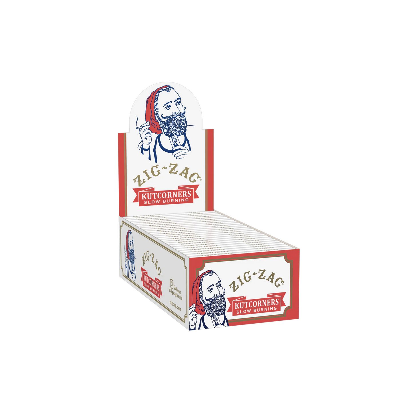 Zig Zag Kut Corners Rolling Papers 24PK