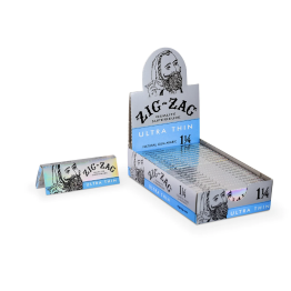 Zig Zag Ultra Thin 1 1/4 Rolling Papers 24PK