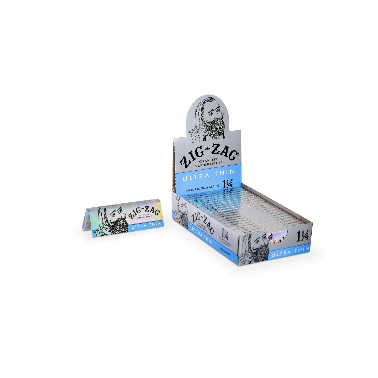 Zig Zag Ultra Thin 1 1/4 Rolling Papers 24PK