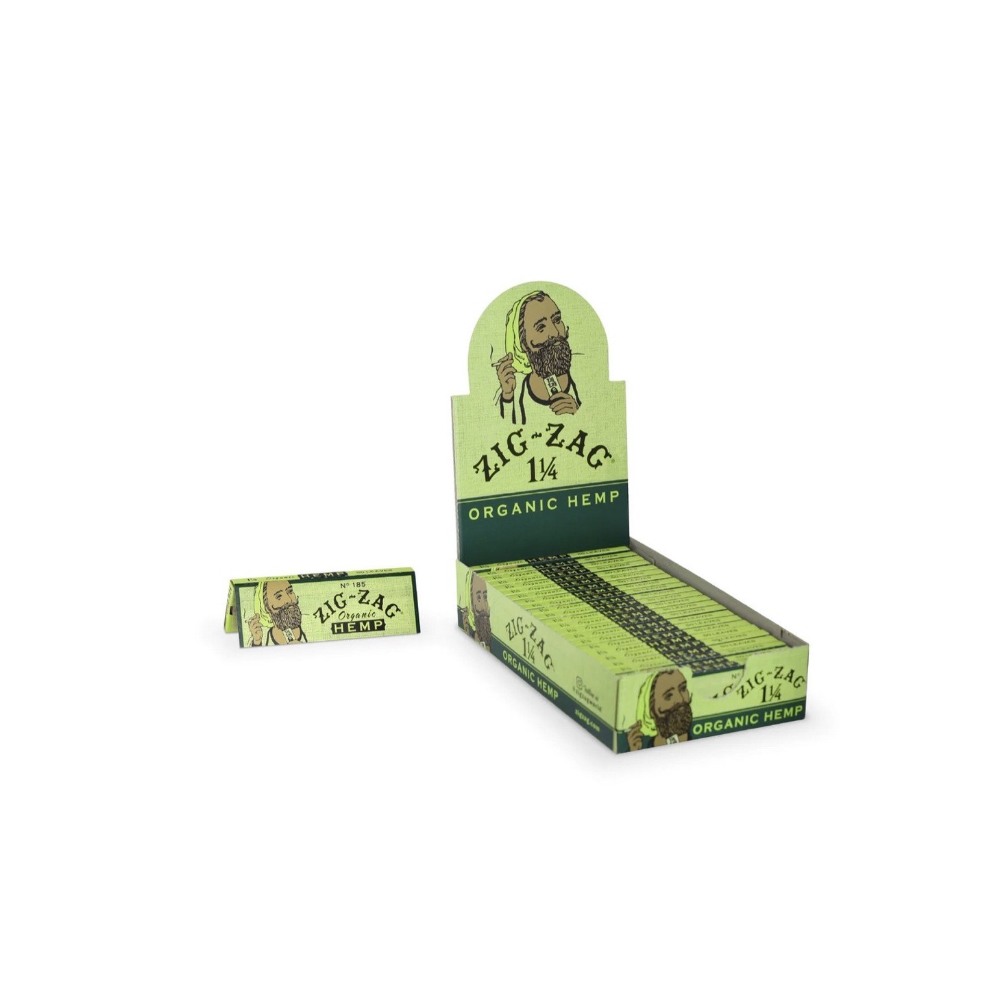 Zig Zag Organic Hemp 1 1/4 Rolling Papers 24PK