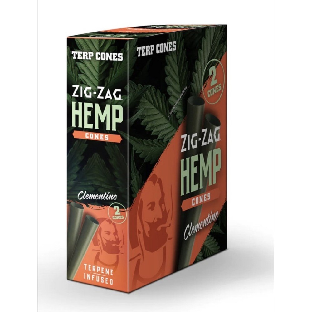 Zig Zag Terpene Hemp Cones Clementine