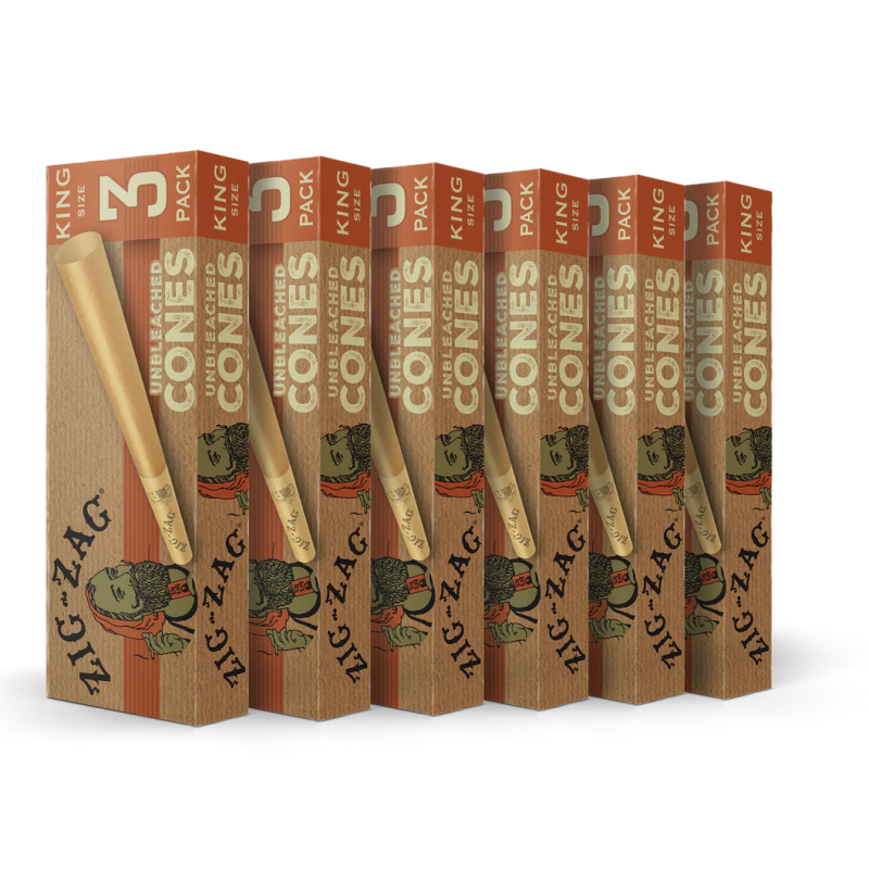 Zig Zag Unbleached King Size 3PK-24CT Zig Zag Unbleached King Size 3PK-24CT