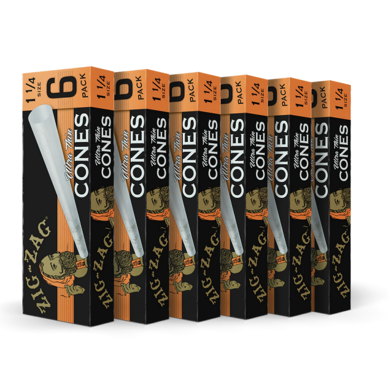 Zig Zag Ultra Thin 1 1/4 6PK-24CT Zig Zag Ultra Thin 1 1/4 6PK-24CT