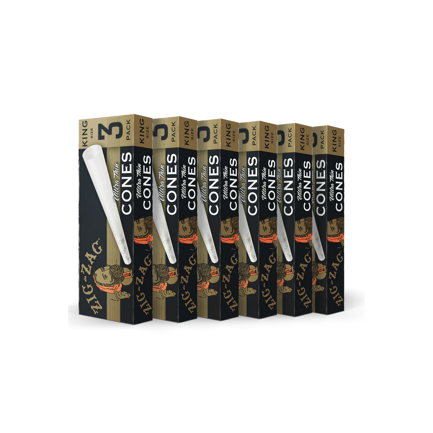 Zig Zag Ultra Thin King Size 3PK-24CT