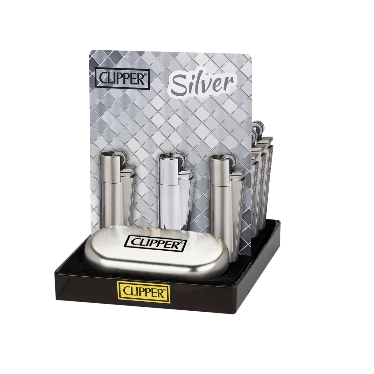 Clipper Metal Lighter 12CT