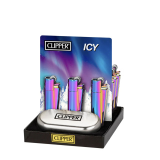 Clipper Metal Lighter 12CT