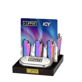 Clipper Metal Lighter 12CT