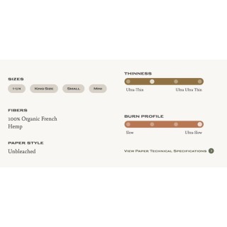 OCB Unbleached Cones