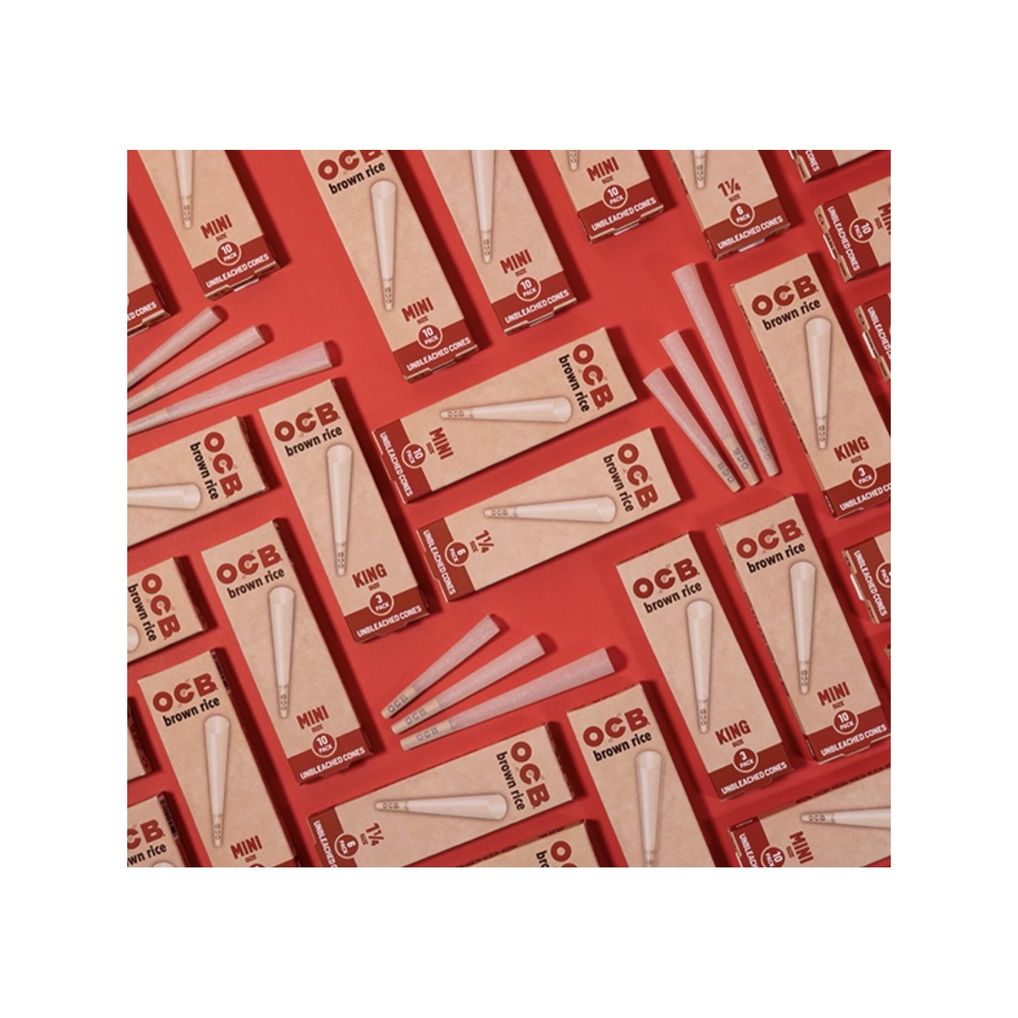 OCB Brown Rice Cones