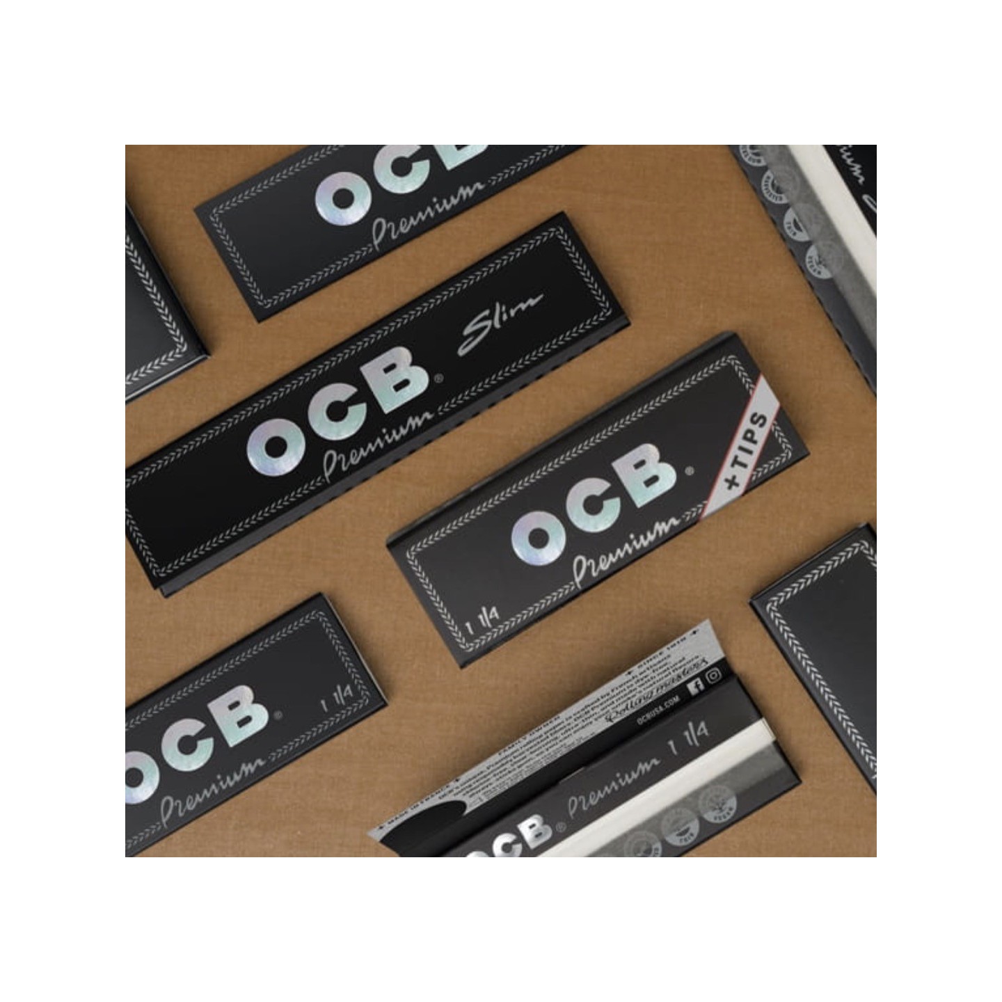 OCB Premium 1 1/4 Papers 24PK