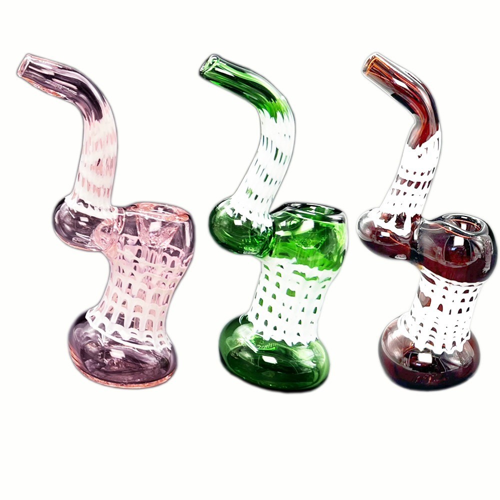 MP969 Bubbler Assort Color Glass 6IN Tall Sherlock