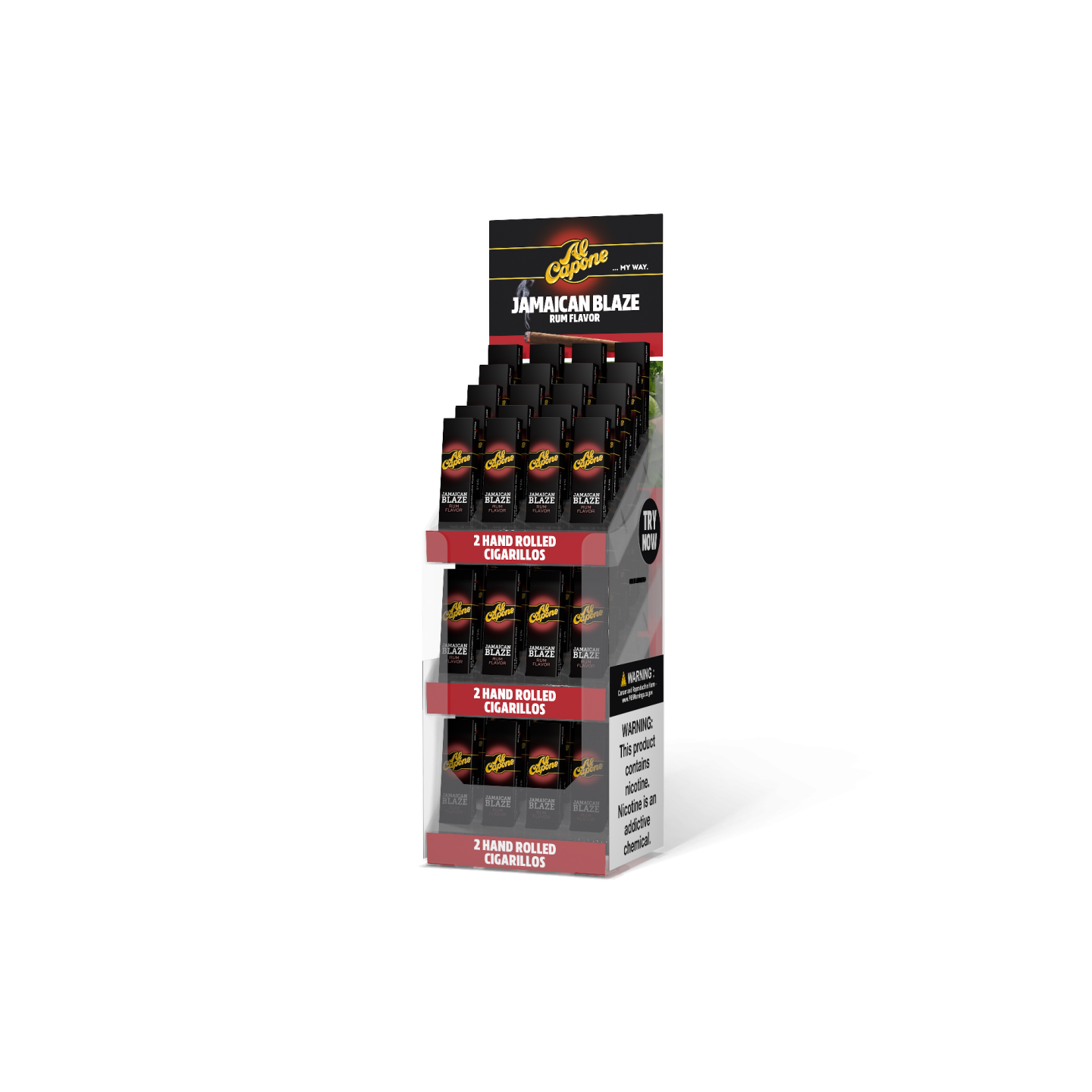 Al Capone Jamaican Blaze Display 2PK Tower 60/2PK