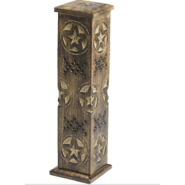 Wooden Incense Burner Tower (IB9)