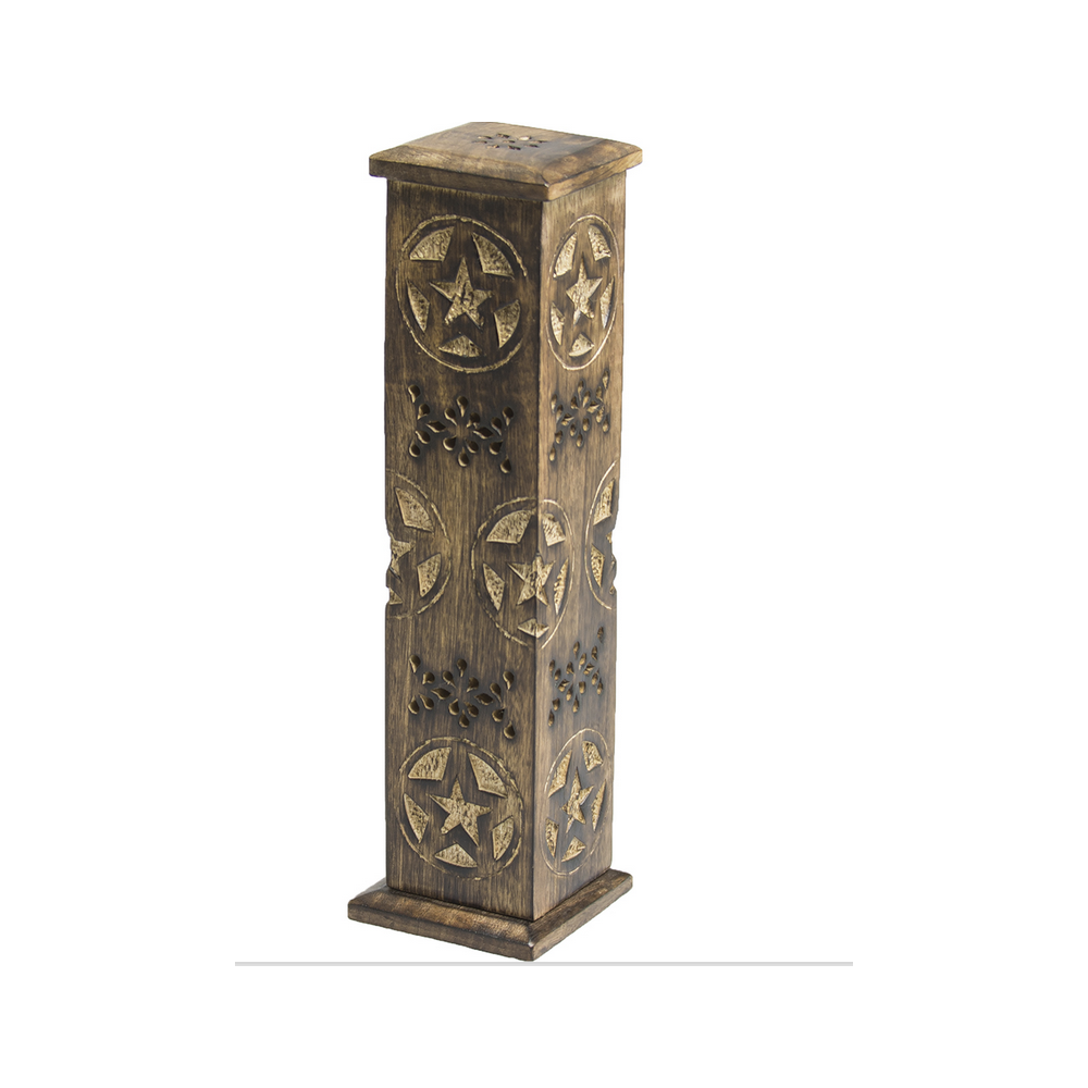 Wooden Incense Burner Tower (IB9)