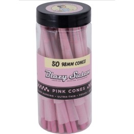 Blazy Susan Pre-Rolled Pink Cones 98MM 50CT