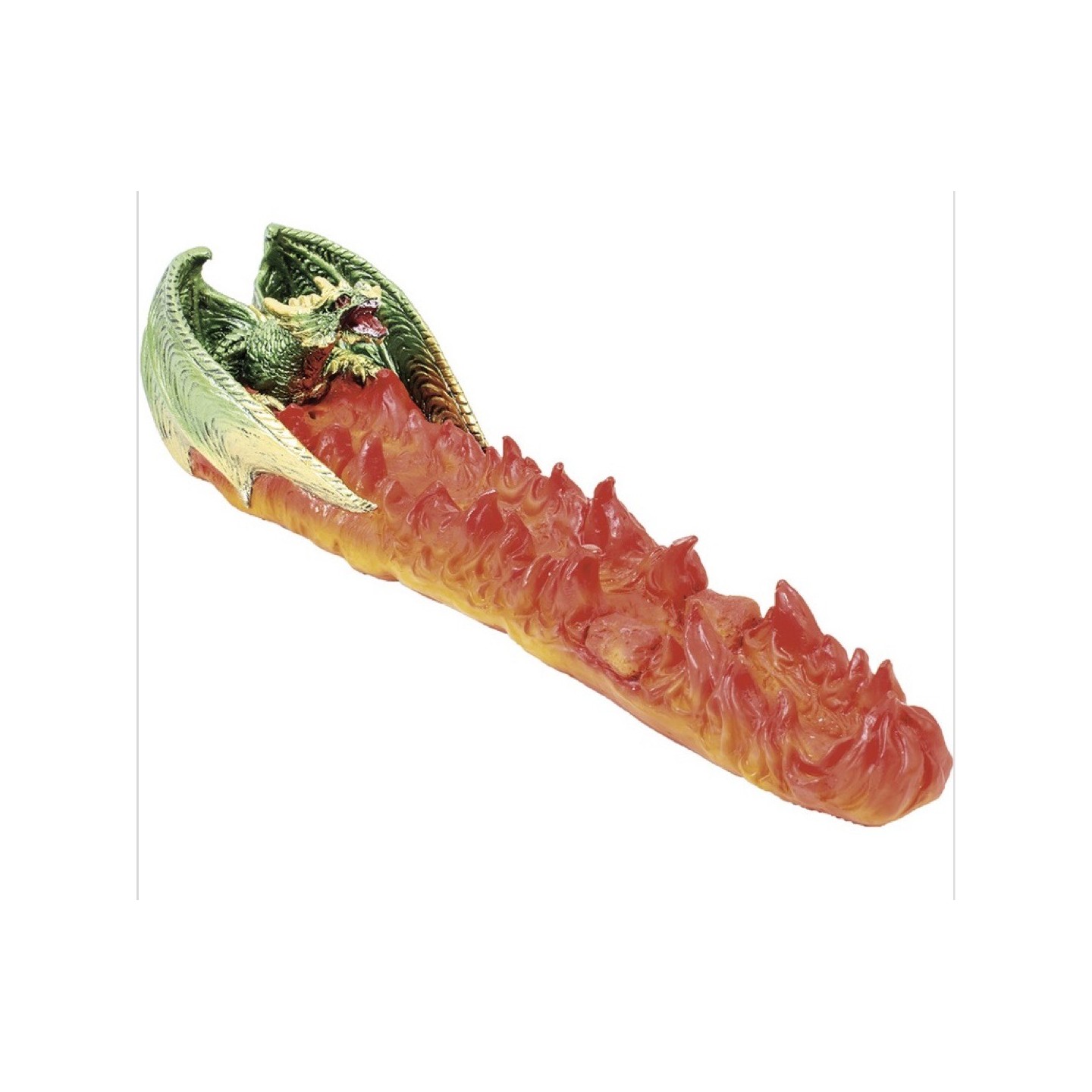 Green Dragon Volcano Incense Burner (IB92)