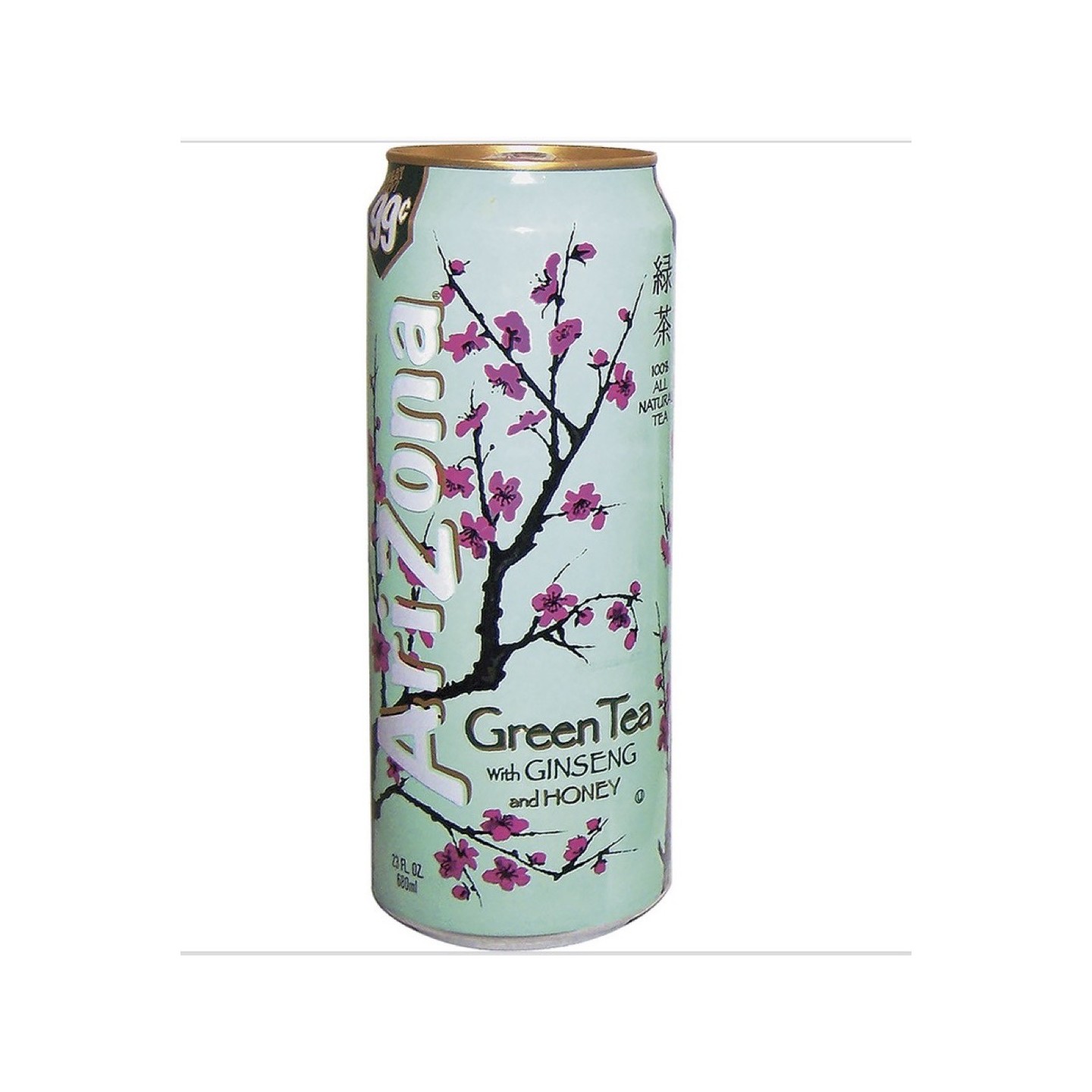 Arizona Green Tea Safe Can 22OZ
