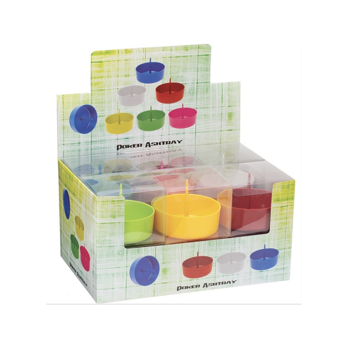 Poker Cashed Ashtray 12CT (PA18)