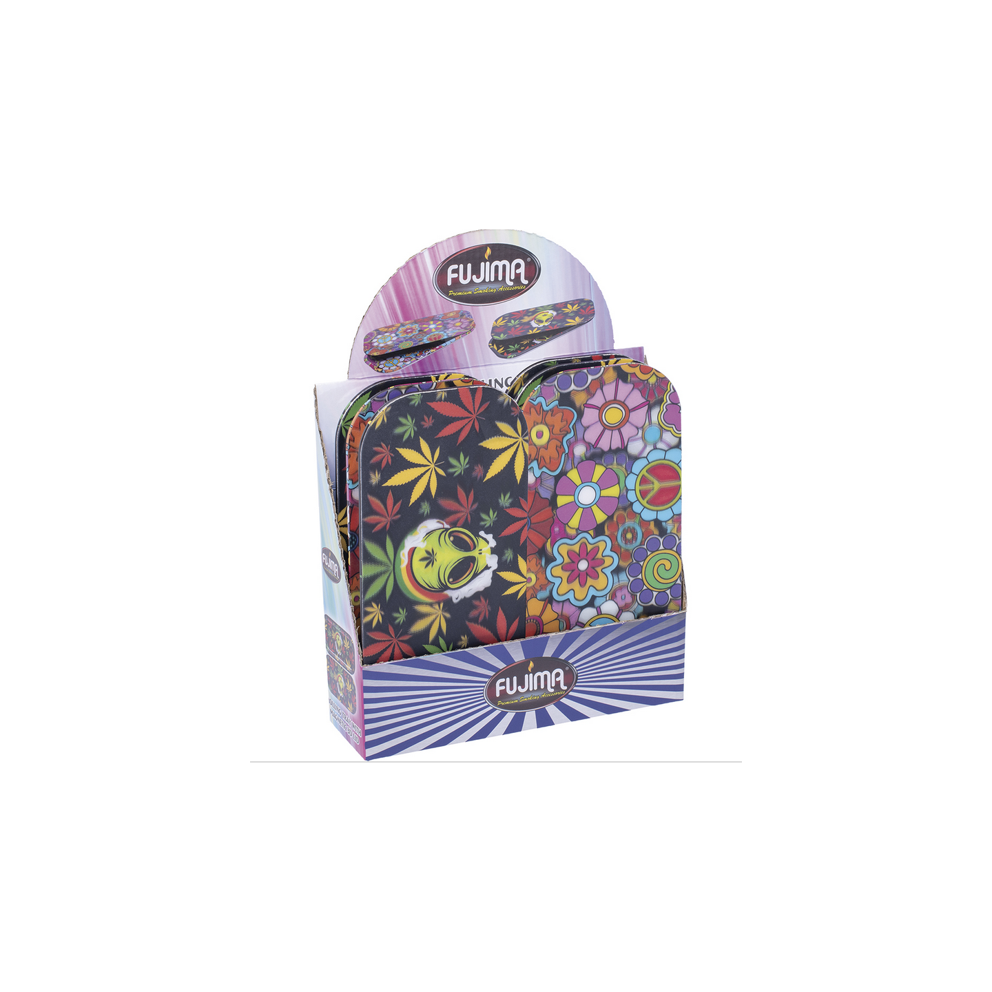 Rolling Tray W/ Magnetic 3D W/ LID (MRT1) 6CT