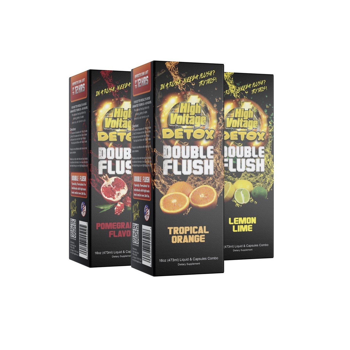 Detox High Voltage Dbl Flush