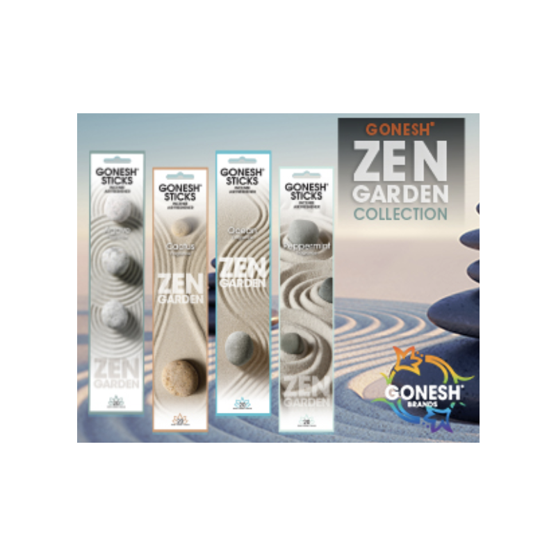 Gonesh Stick Zen 4PK of 20 Incense