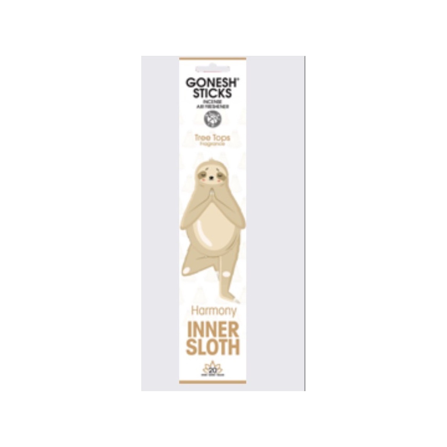 Gonesh Stick White Package 4PK of 20 Incense