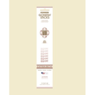 Gonesh Stick White Package 4PK of 20 Incense