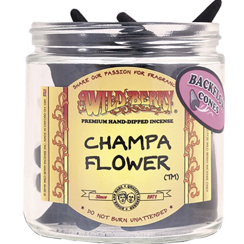 Champa Flower Backflow Cone (IS27CF) 25PK