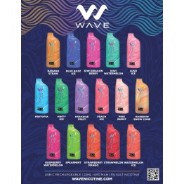 Wave 10K Puff Disposable 5PK