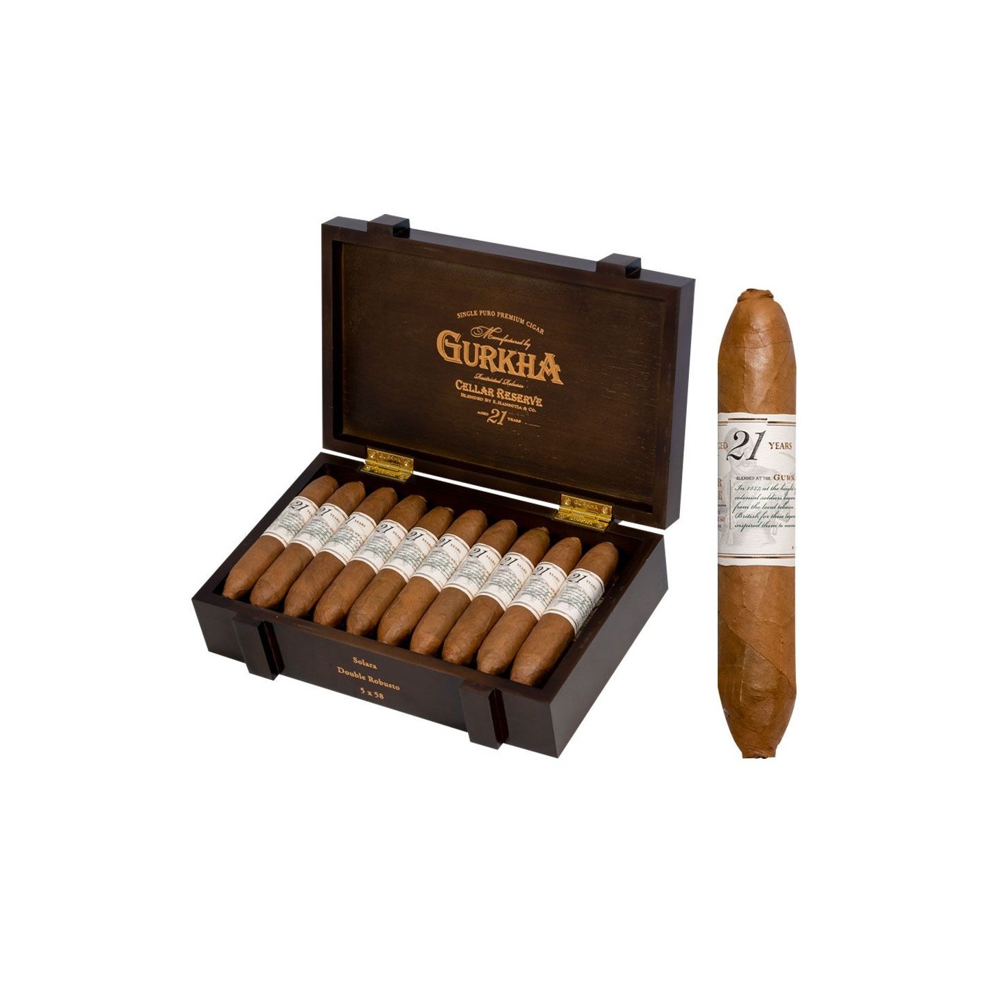 Gurkha Cellar Reserve 21YR Solara (20/Box)