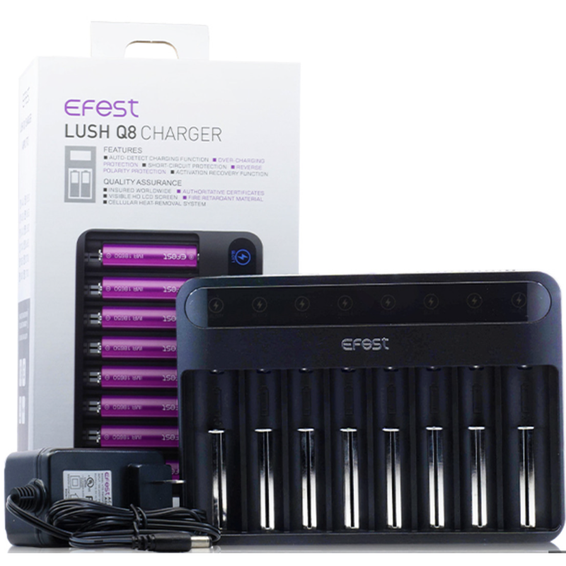 Efest Lush Q8 Charger