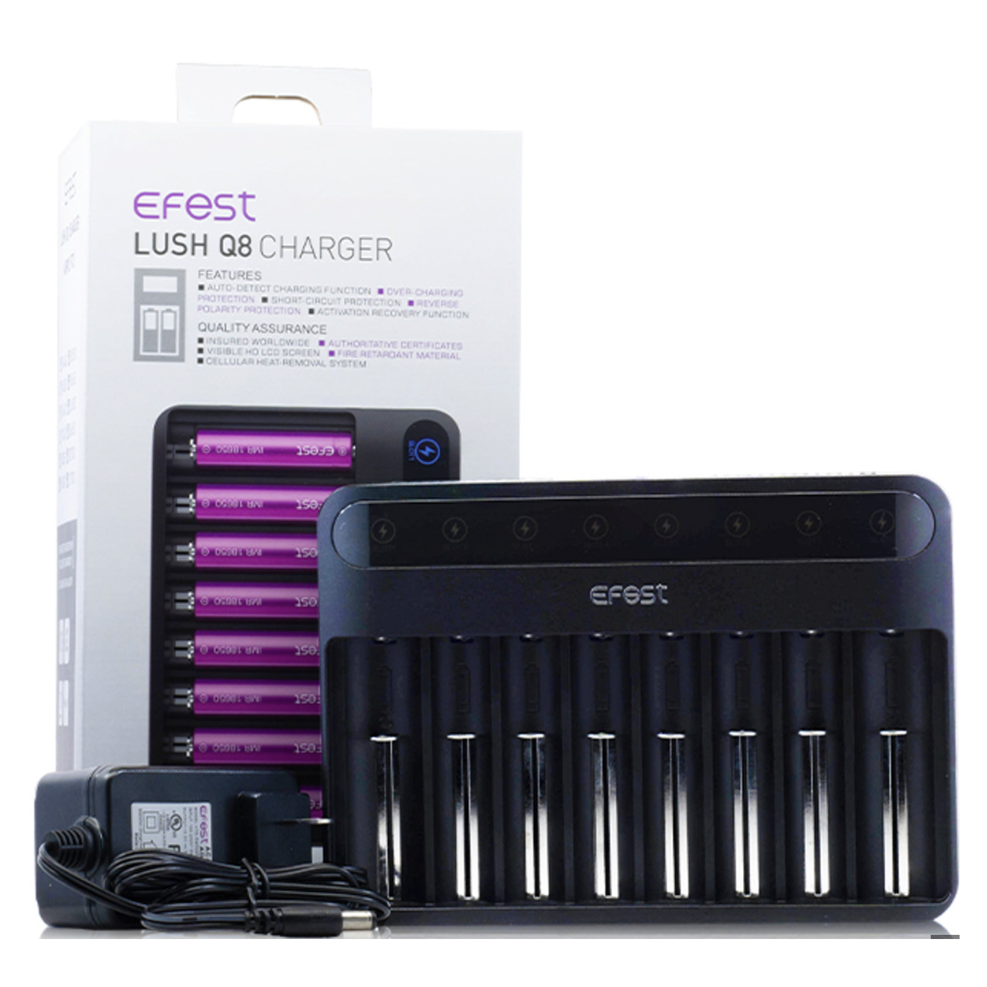 Efest Lush Q8 Charger