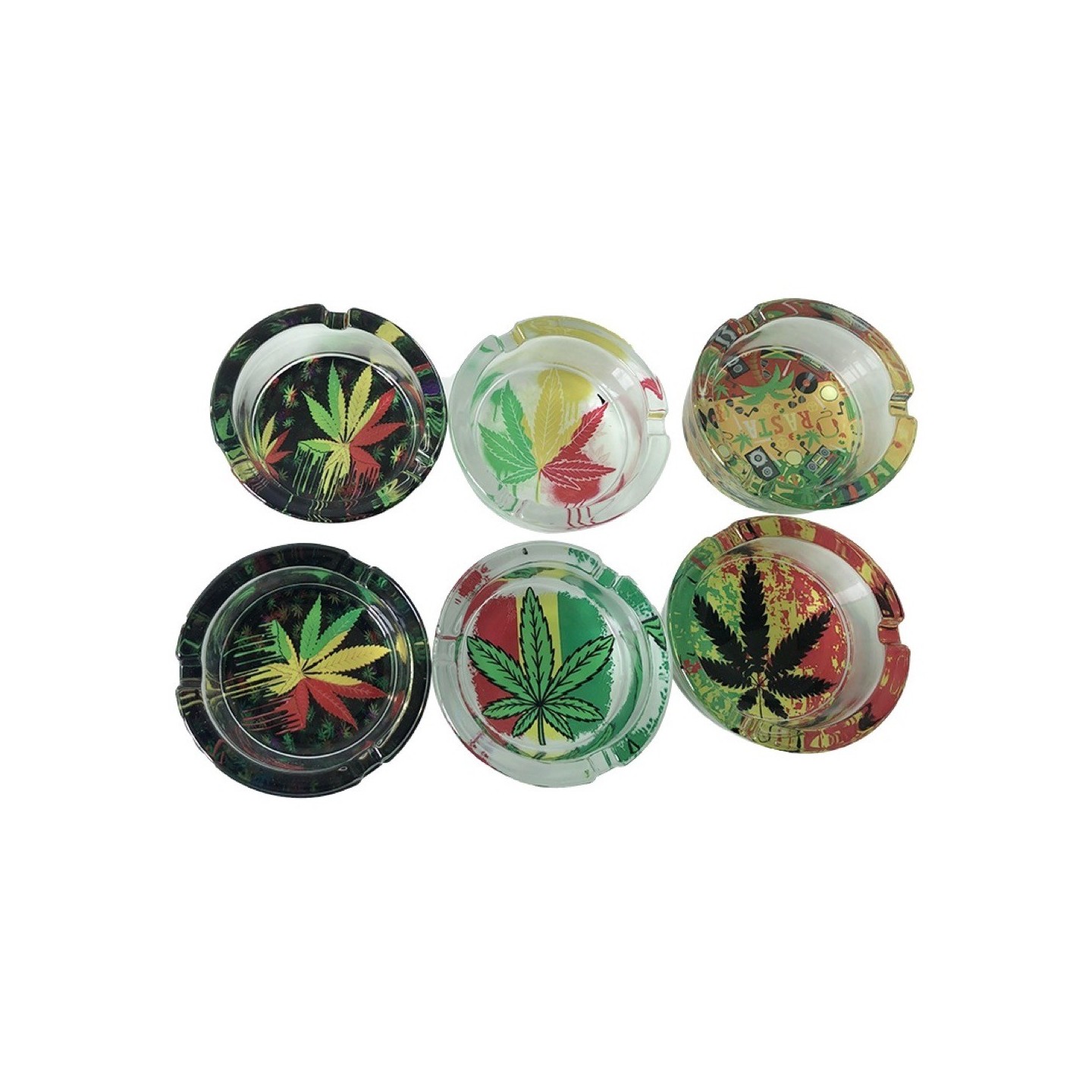 Glass Ashtray SA15 6CT