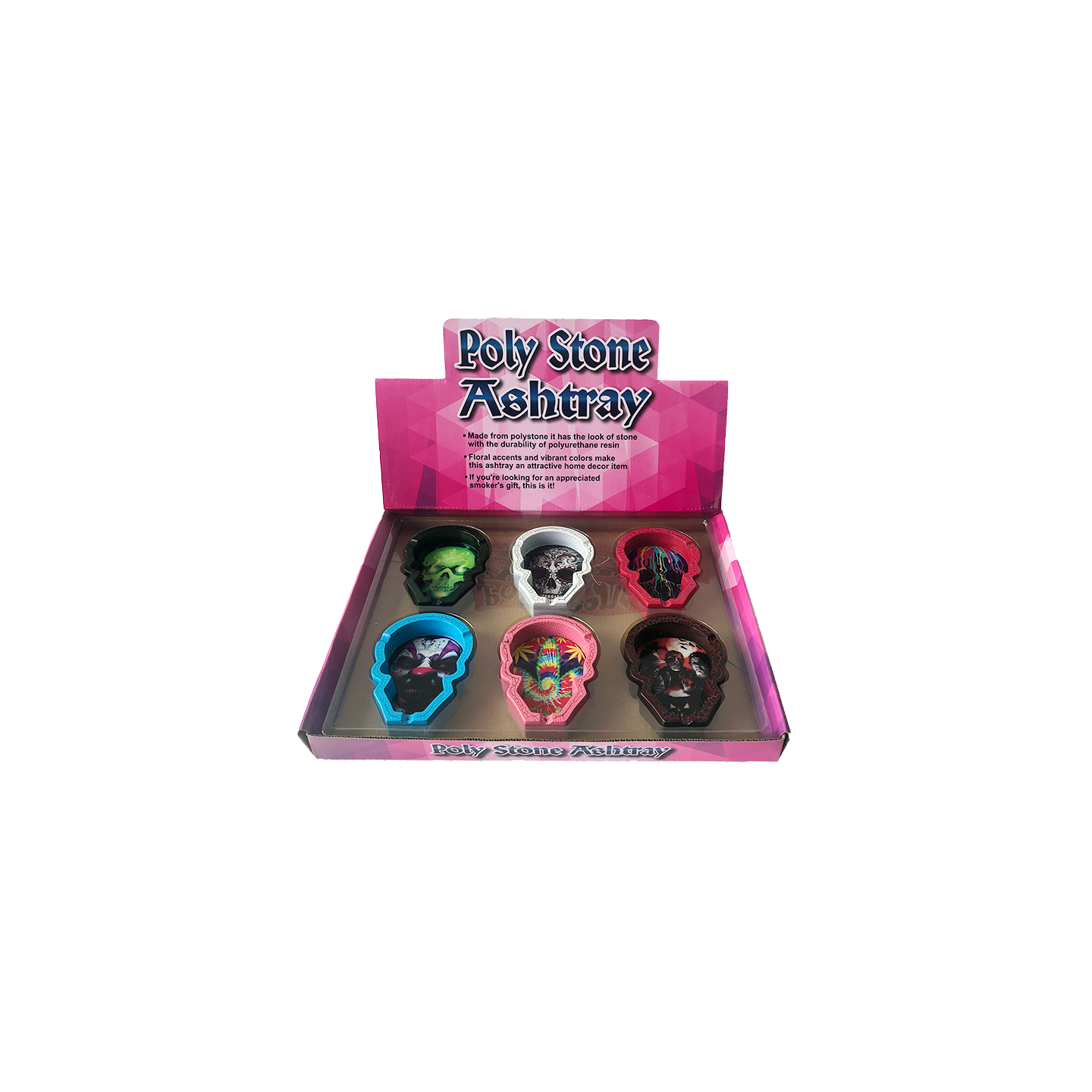 Glass Ashtray N6220 6CT