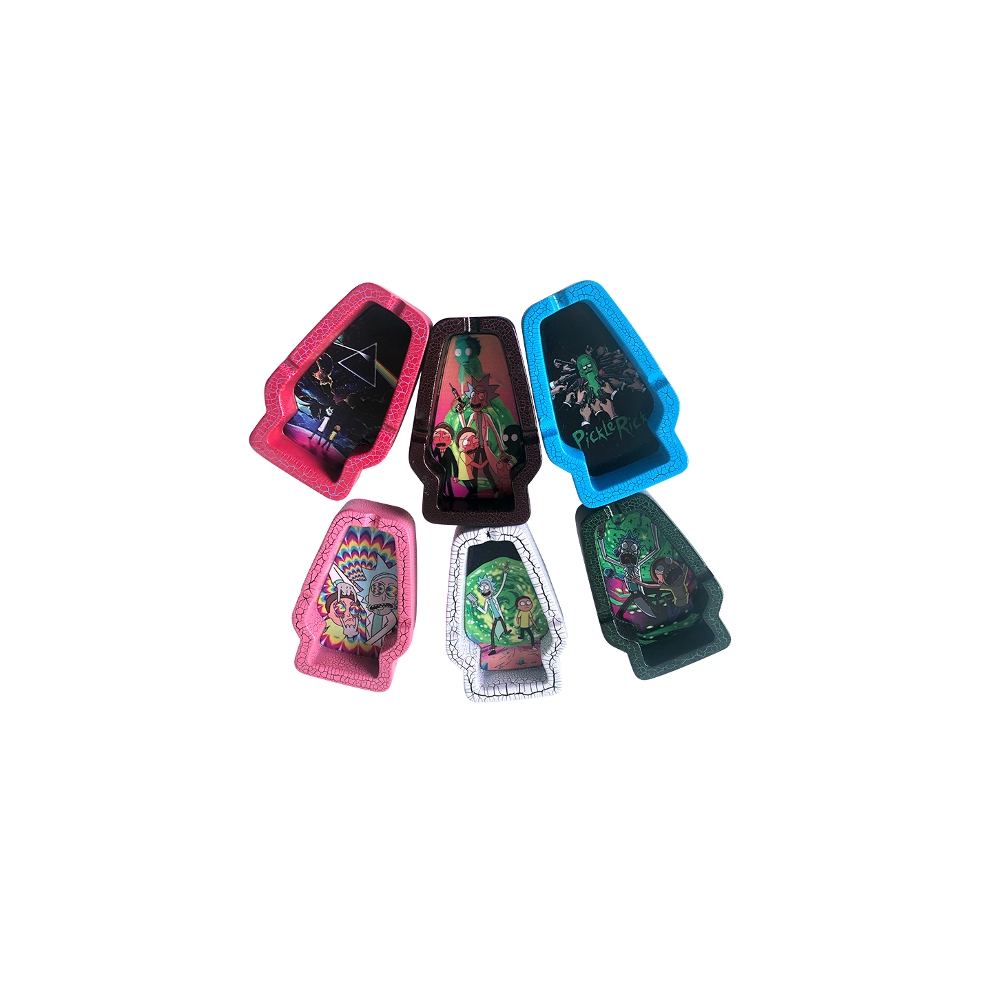 Glass Ashtray N6222 6CT