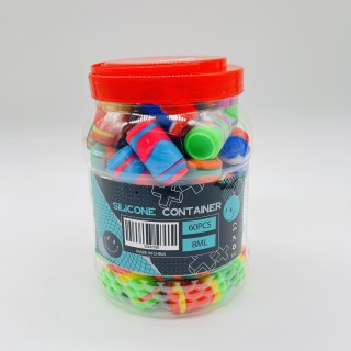 Silicone Conatiner Jar 60PK (7780)