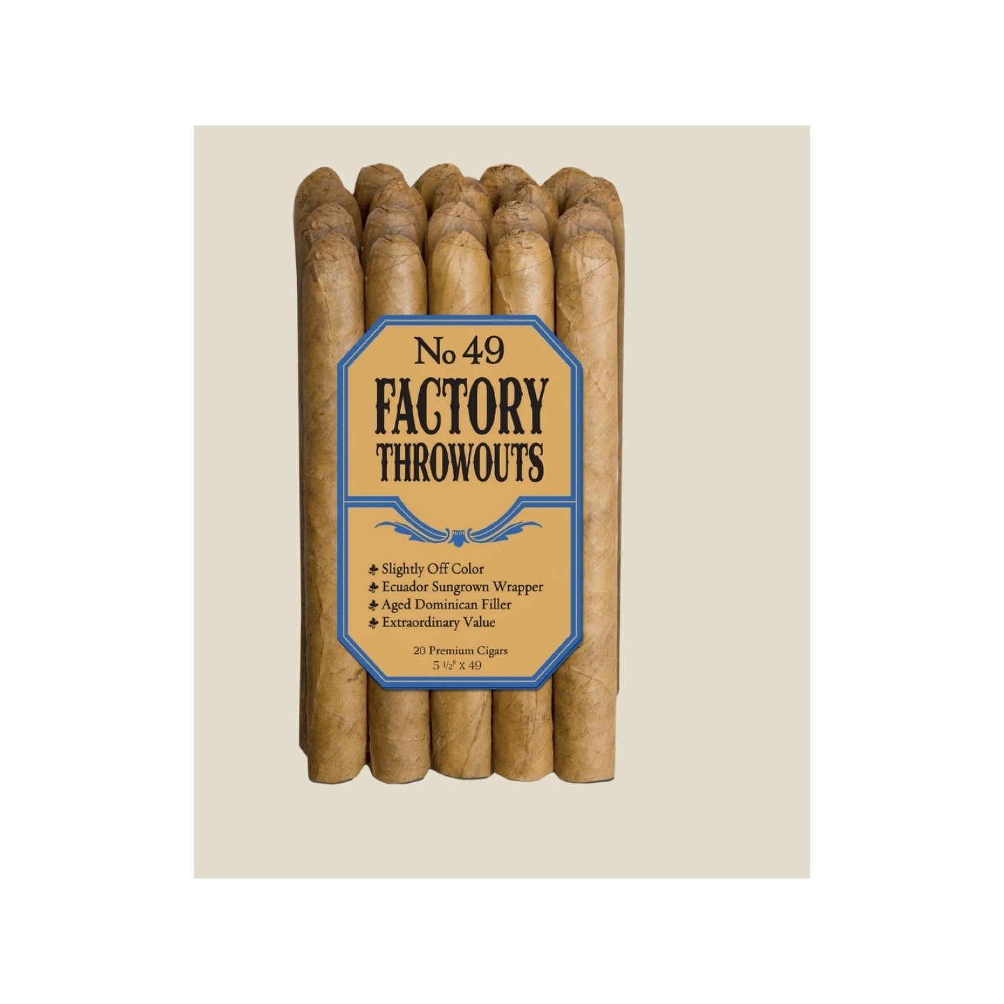 Factory Throwouts No. 49 20/BX