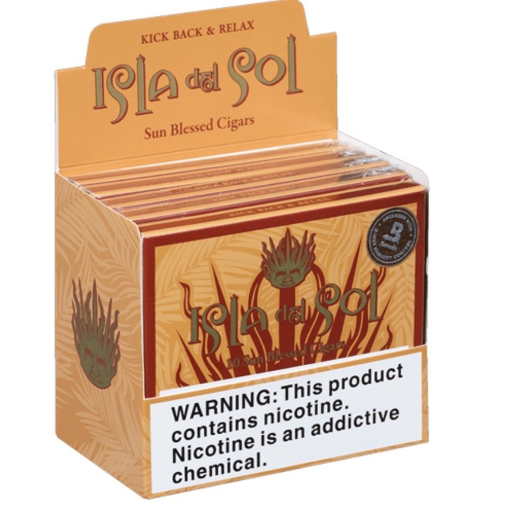 Isla Del Sol Sun Grown 50ct Tins Isla Del Sol Sun Grown 50ct Tins